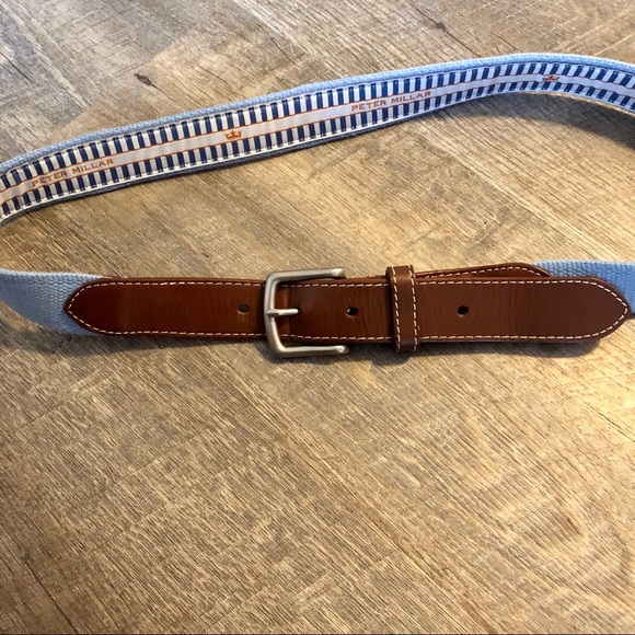 peter millar golf belt